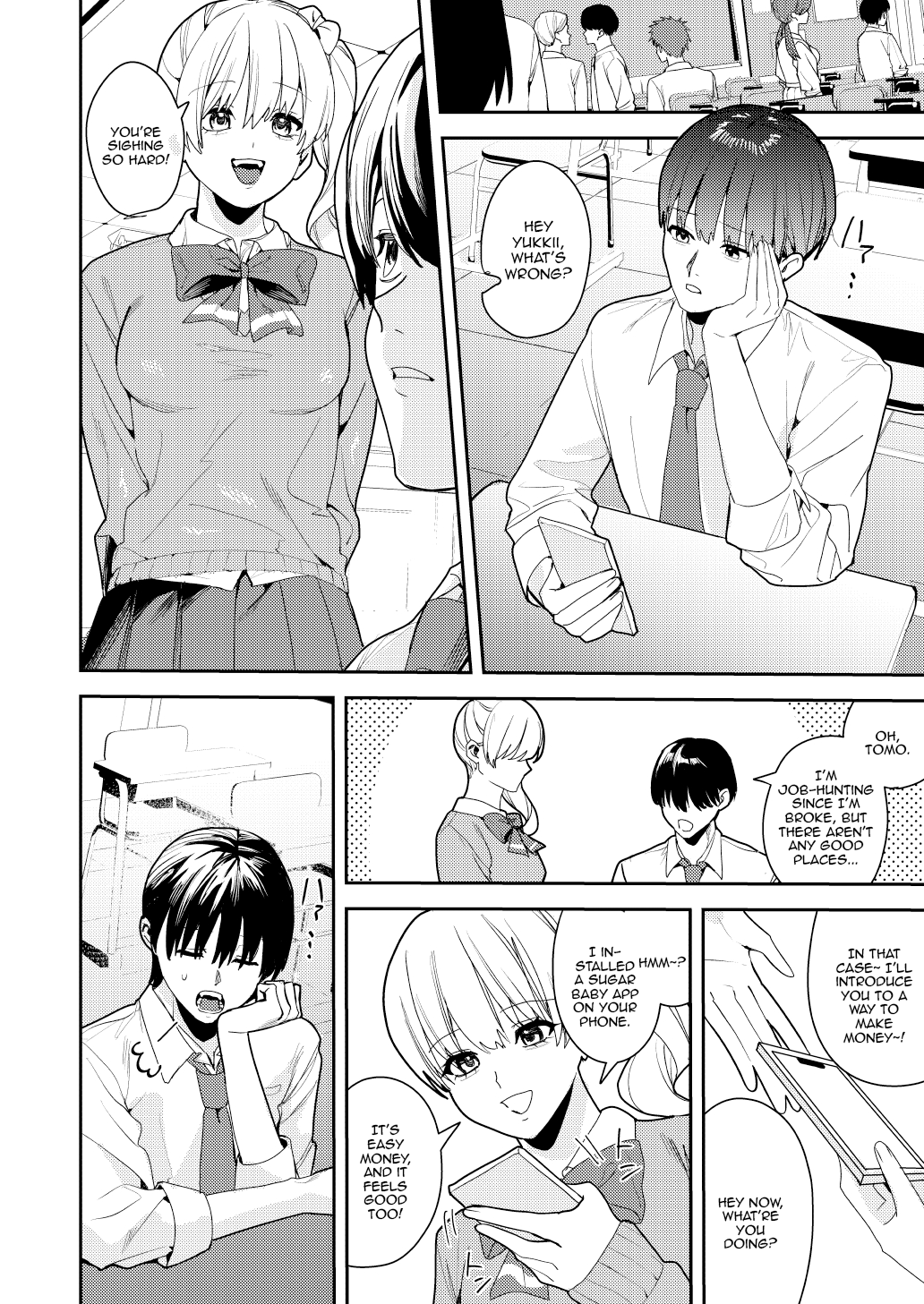 Hentai Manga Comic-Having Fun And Earning Some Money By Prostituting Myself After Turning Into A Girl!-Read-5